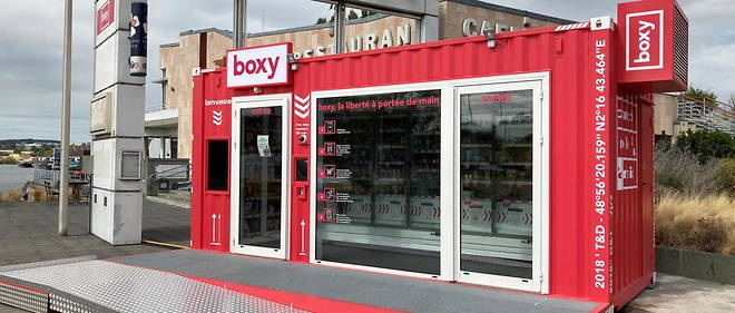 Автоматизированный магазин Boxy