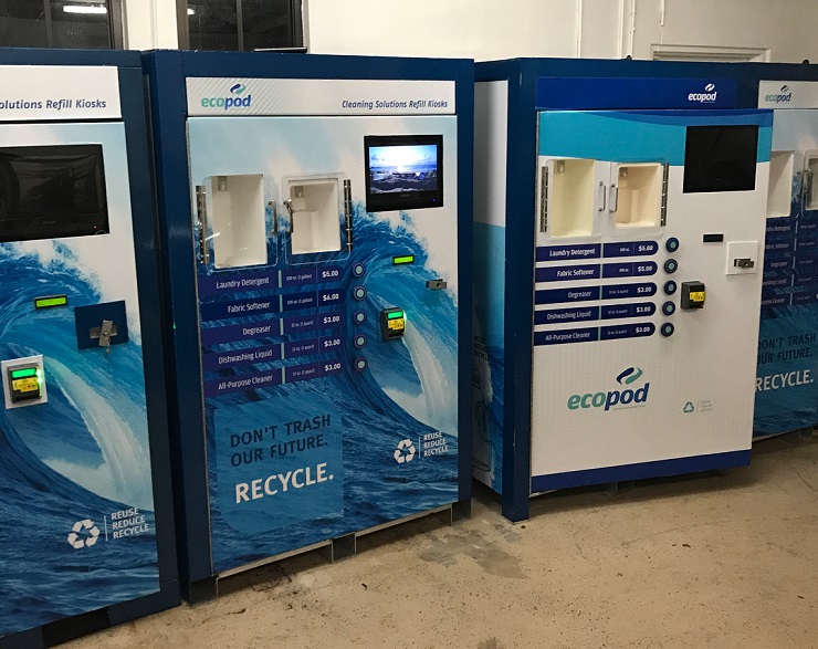 Вендинг автоматы Ecopad помогают сохранить экологию 