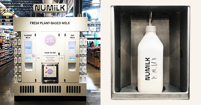 Numilk расширит сеть молокоматов, производящих растительное молоко  