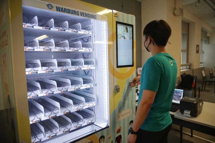 Вендинг автоматы с тестами на антитела к Covid-19 устанавливают в Сингапуре 