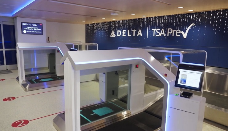 Delta Air Lines запустила зону саморегистрации багажа в аэропорту Атланты