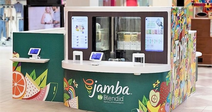 Jamba и Blendid расширяют сеть роботизированных киосков для смузи