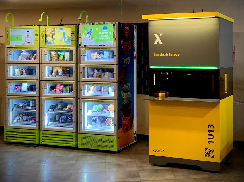 Xook привлек $1,3 млн инвестиций на развитие роботизированных автоматов для фудкортов