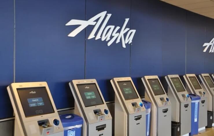 Alaska Airlines отказывается от киосков саморегистрации пассажиров 