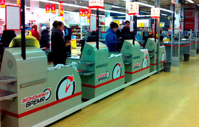 Кассы самообслуживания установят во всех гипермаркетах «Магнит» Челябинска