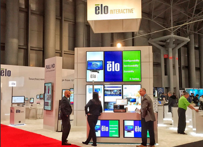 Новый 55" digital signage дисплей от Elo был представлен на Retail